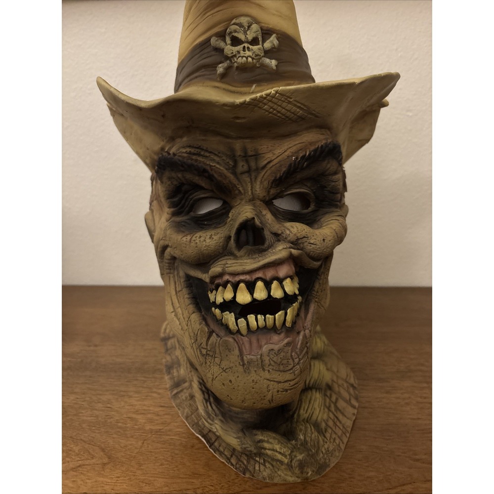2005 Don Post Studios Barry Hung Latex Full Head & Neck Halloween Mask Cowboy